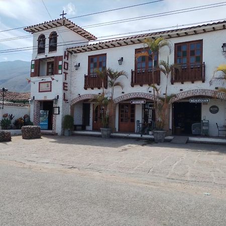 Hotel Capitan Ricaurte Villa de Leyva Bagian luar foto
